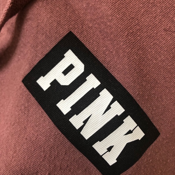 victoria secret pink varsity long sleeve crop top - Picture 4 of 7